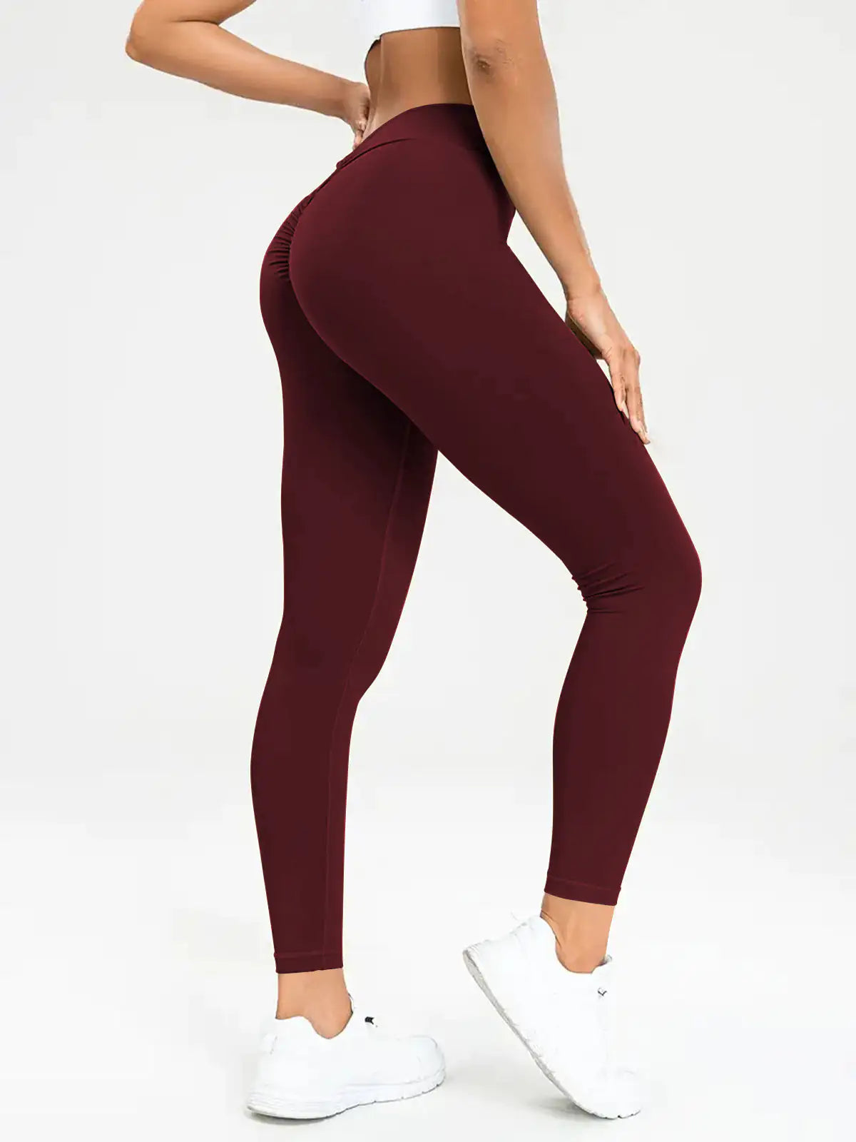 High-Waist SculptFit™ Yoga Pants – Seamless Compression Leggings for Women